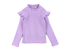 ONLY mauve mist ruffle top